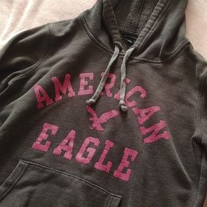 American Eagle logo hoodie